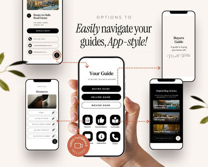 Digital Real Estate Agent Realtor Welcome New Client Guide Templates Canva, About Profile Marketing Digital Bundle Packet, New Buyer Seller