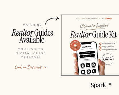 Realtor Local Community Guide Template for Real Estate Agents Marketing Relocation Community Welcome City Guide Digital Mobile ebook Canva