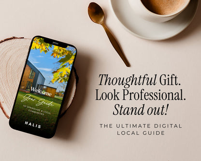 Realtor Local Community Guide Template for Real Estate Agents Marketing Relocation Community Welcome City Guide Digital Mobile ebook Canva