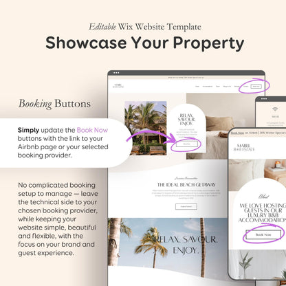 Airbnb Hosting Bundle: Website, Welcome Books, Signs, Checklists, Spreadsheets & Marketing - Editable Canva Templates - EG2