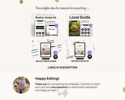 Tenant Welcome Handbook: Editable Move-In Guide for Residents RE1