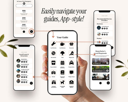Realtor Local Community Guide Template for Real Estate Agents Marketing Relocation Community Welcome City Guide Digital Mobile ebook Canva