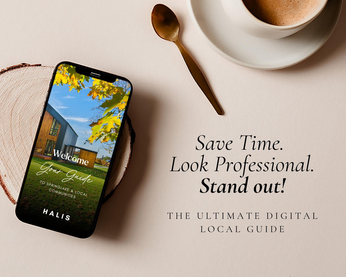 Local Guide Real Estate | Digital Realtor Relocation Guide | Real Estate Agent Community Guide, City Guide, Editable Canva Template RE1