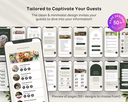 Welcome Book Template: Airbnb Cabin and Lake House Guide (Printable & Digital) EG3